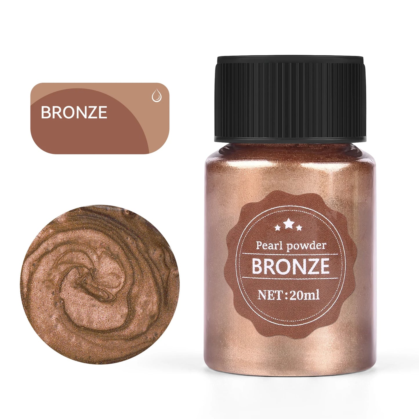 Poudre de Perles de Mica Naturel Miroir – 24 Couleurs Nacrées (10g)