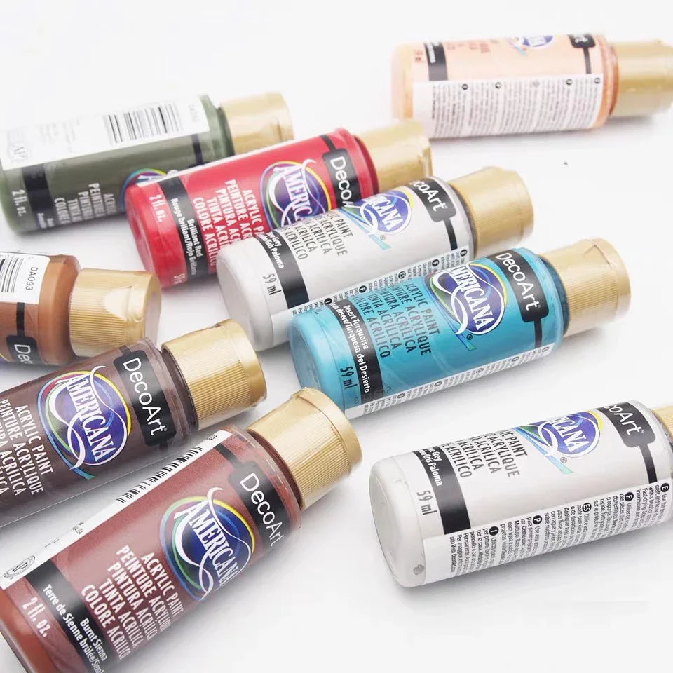 Peinture Acrylique Multi-Surfaces à Base d'Eau – 59 ml Finition Mate