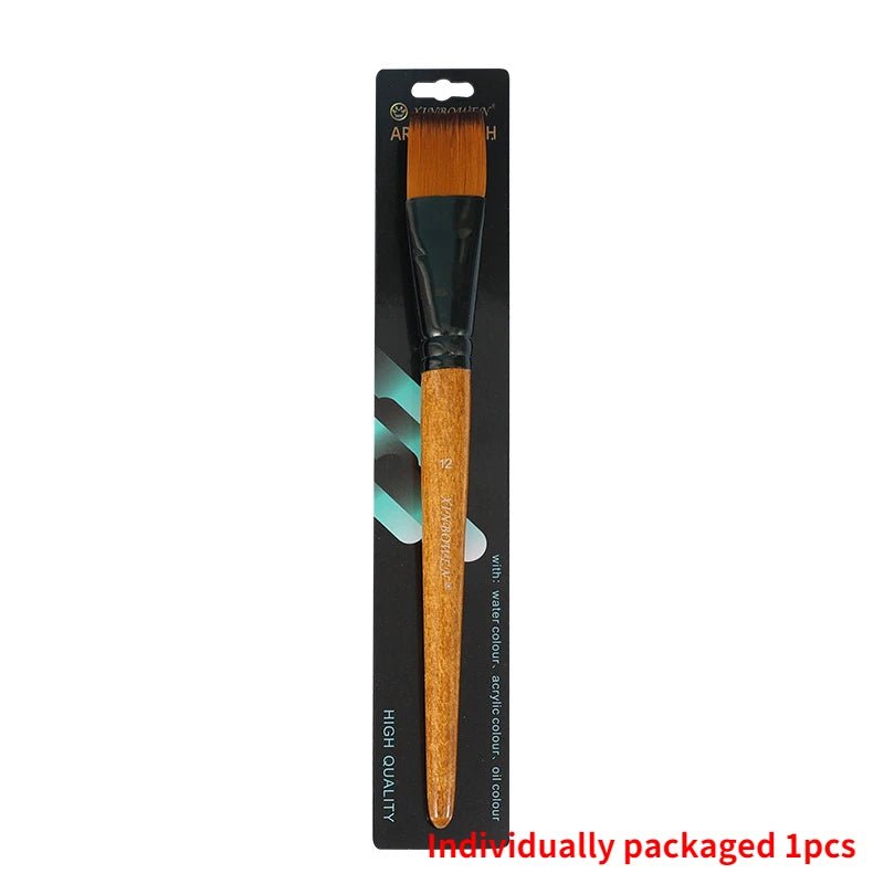 Pinceau de Peinture Professionnel Nylon Premium