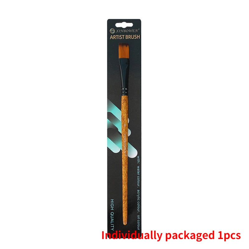 Pinceau de Peinture Professionnel Nylon Premium