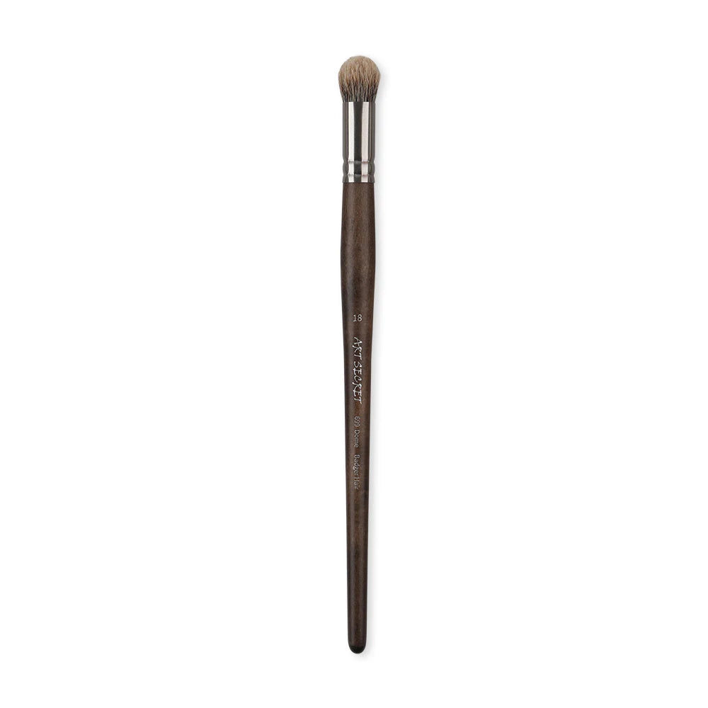 Ensemble de 4 Pinceaux en Dôme – Poils de Blaireau Naturel