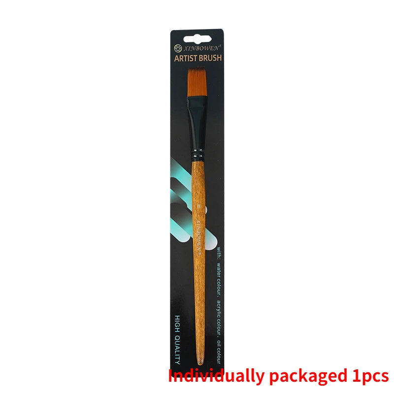 Pinceau de Peinture Professionnel Nylon Premium