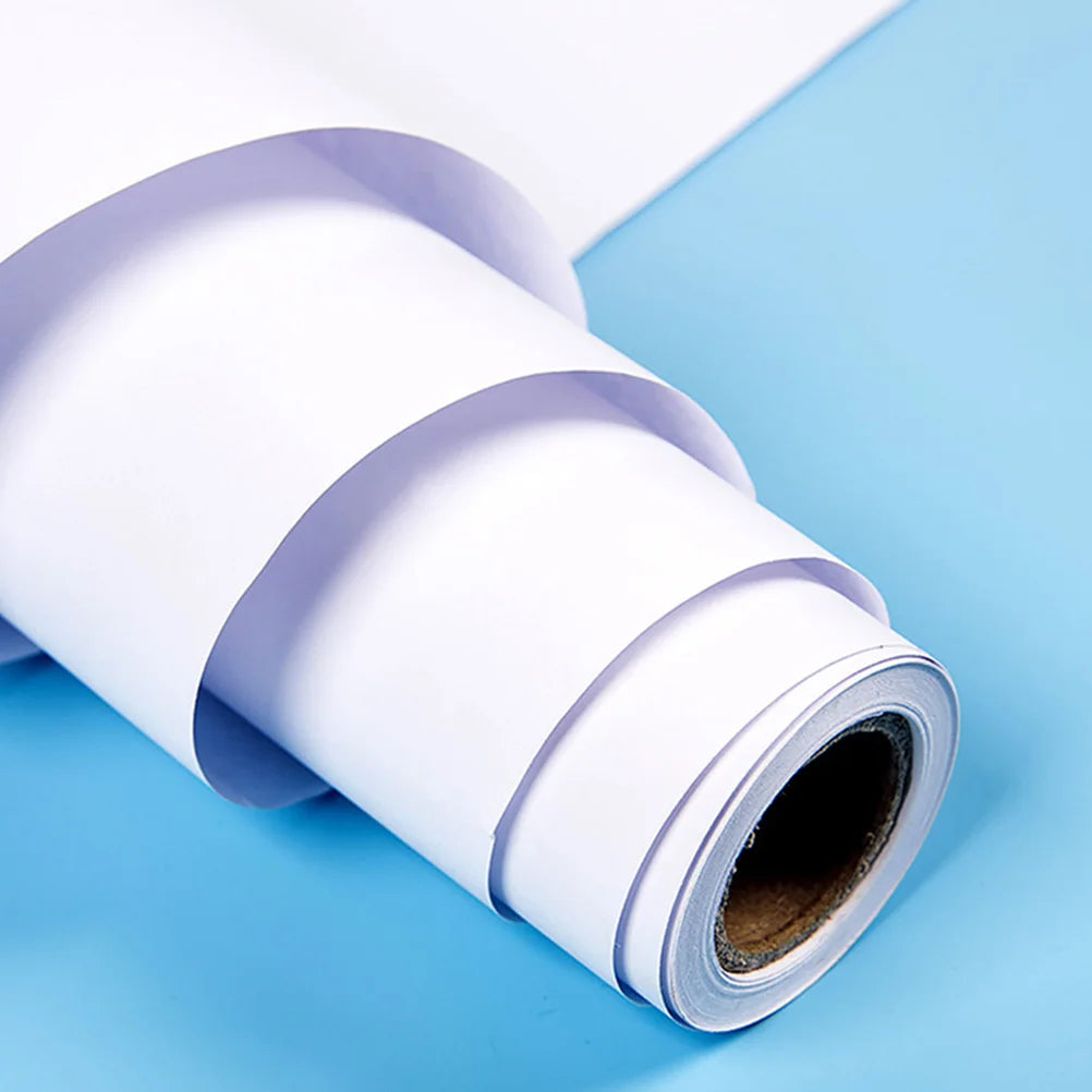Lot de 2 rouleaux de papier à dessin blanc pour activités manuelles et aquarelle (30 cm x 5 m)