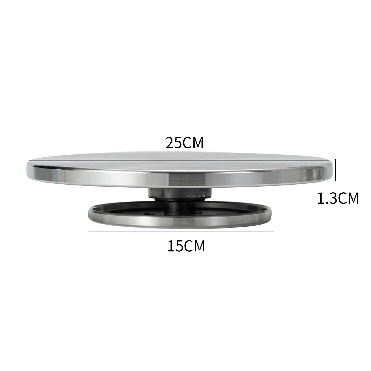Plateau de poterie en aluminium