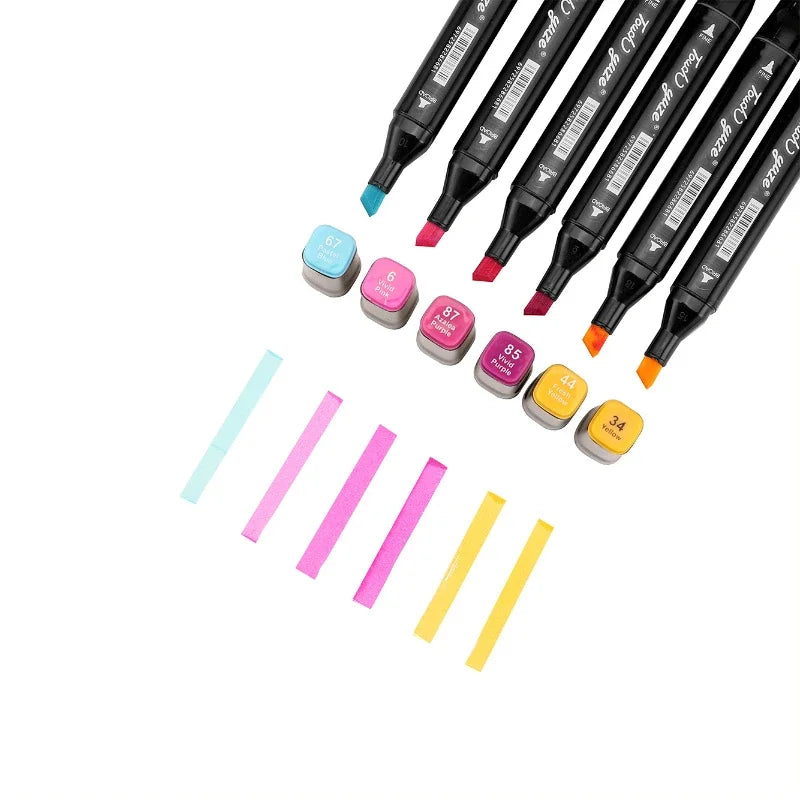 Coffret de stylos marqueurs à double tête