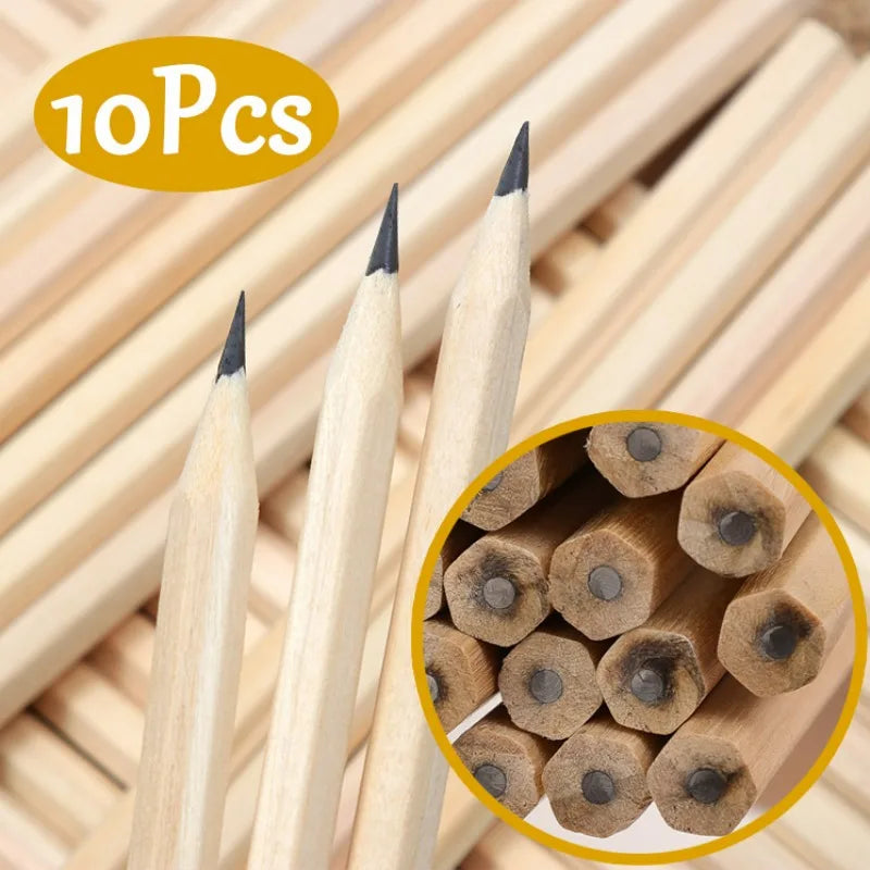 Mini Crayon à Croquis en Bois – Standard 17,5 cm