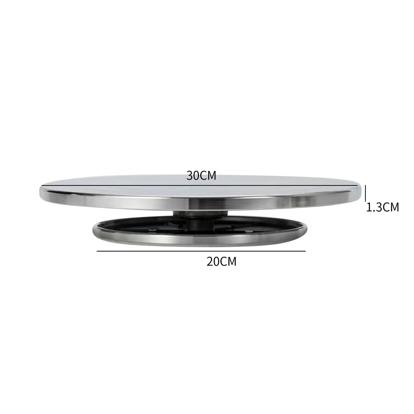 Plateau de poterie en aluminium