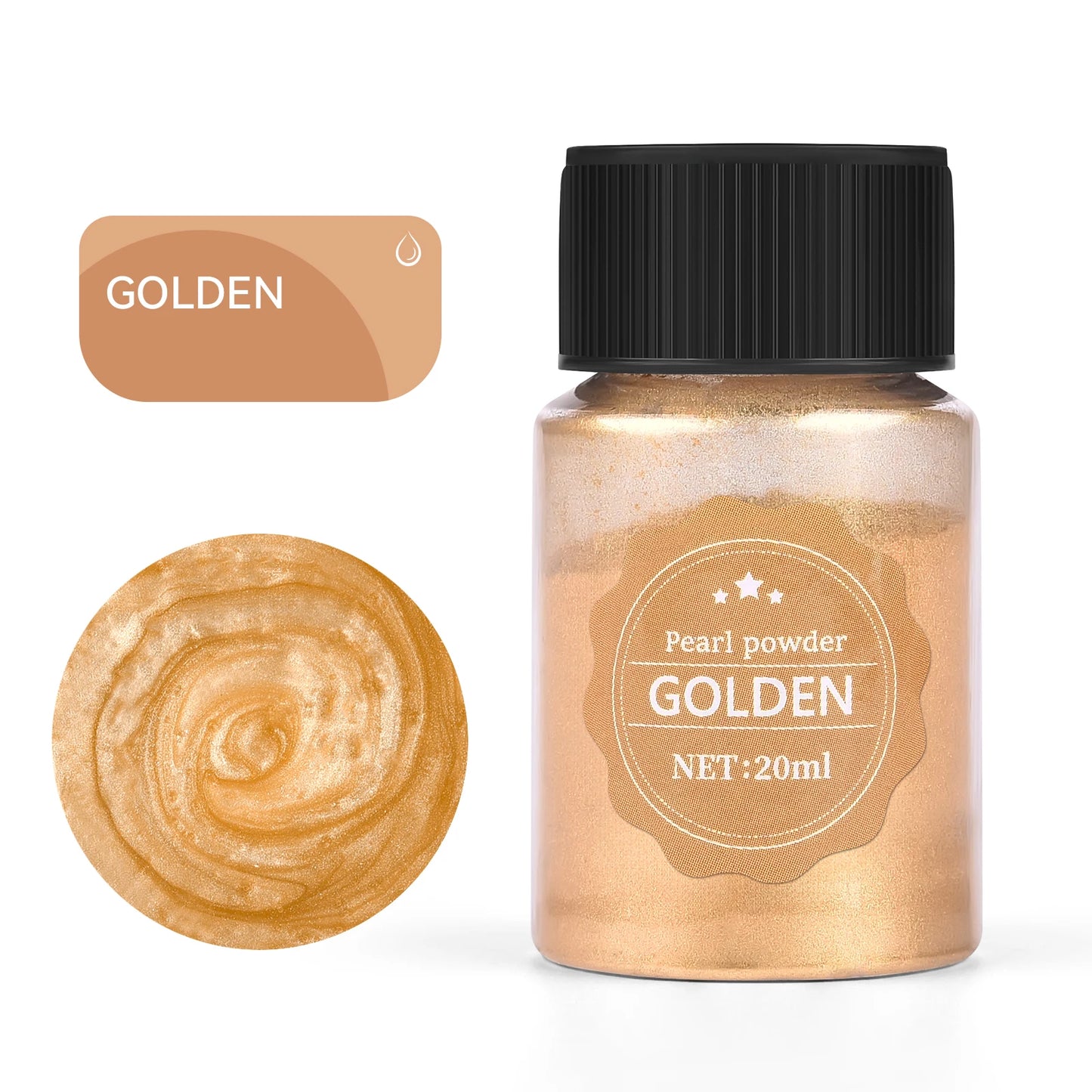Poudre de Perles de Mica Naturel Miroir – 24 Couleurs Nacrées (10g)