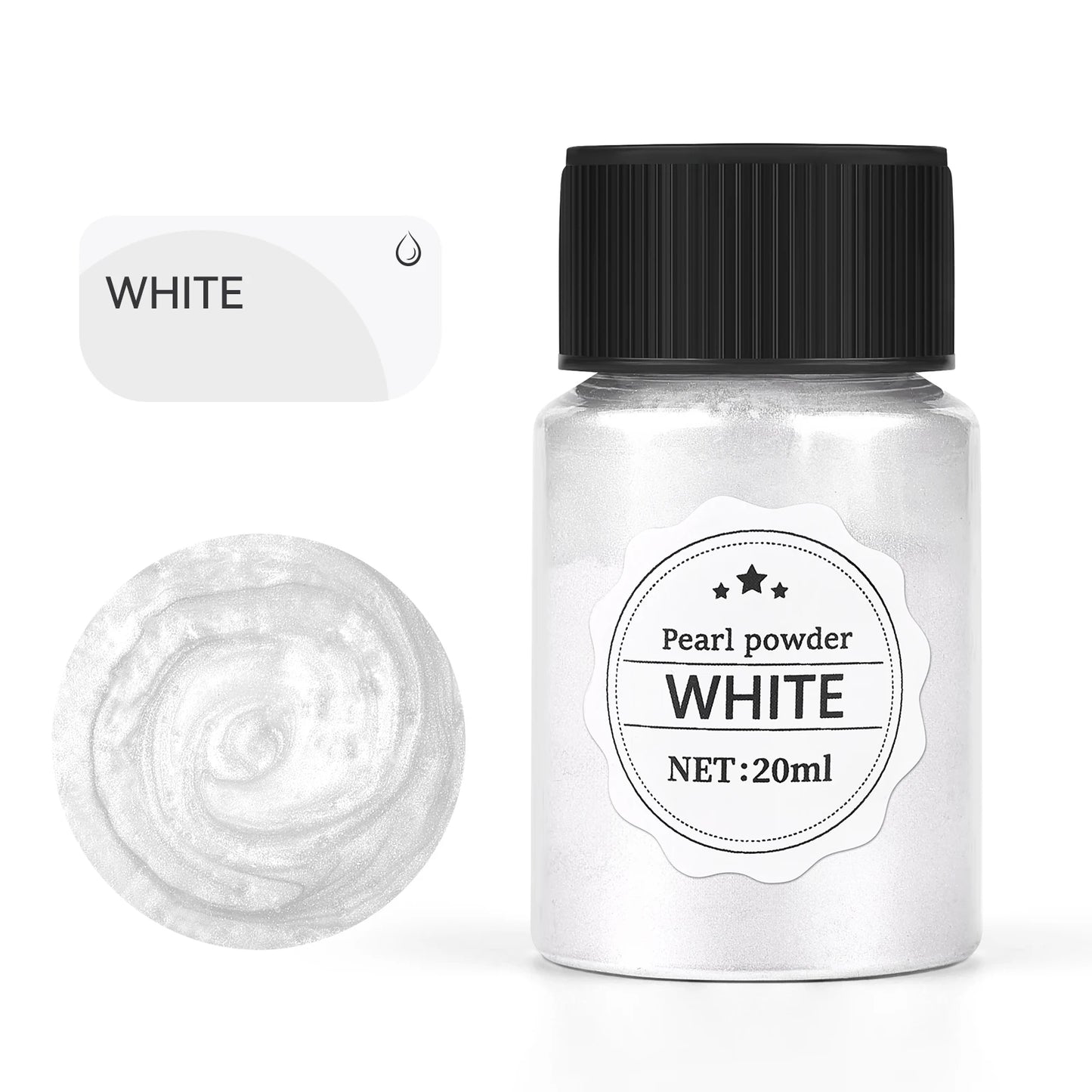 Poudre de Perles de Mica Naturel Miroir – 24 Couleurs Nacrées (10g)