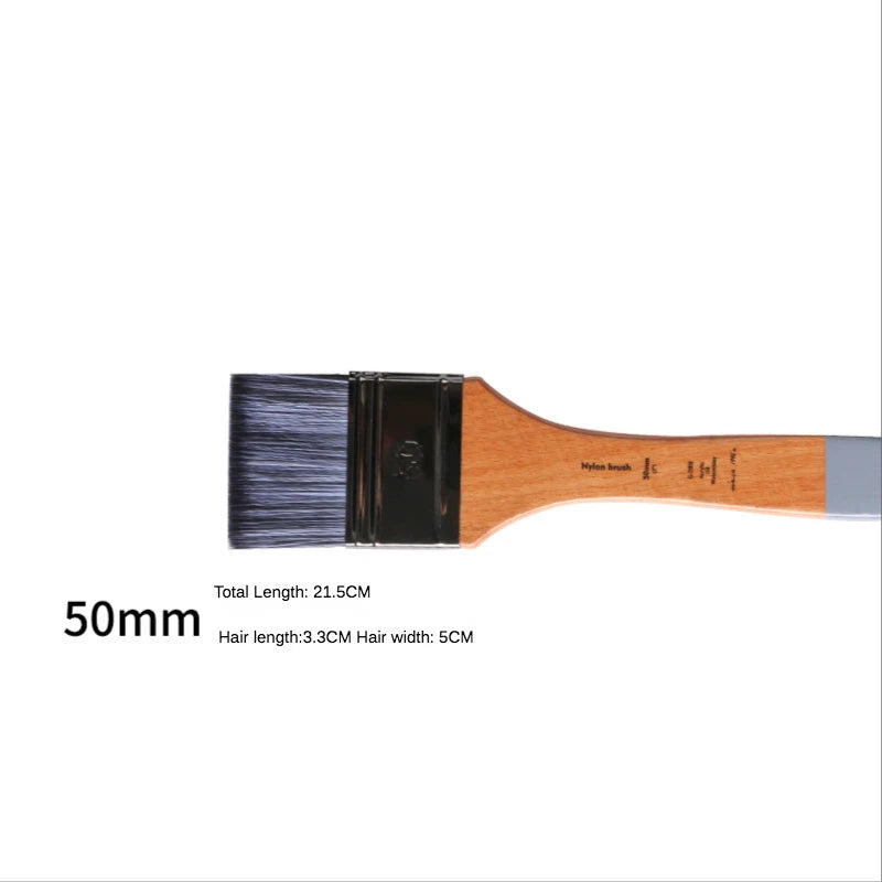 Pinceau plate fibre synthétique professionnelle