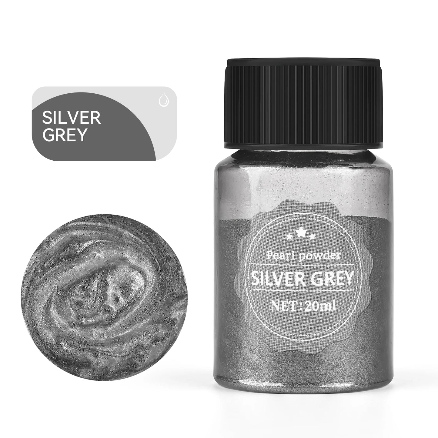 Poudre de Perles de Mica Naturel Miroir – 24 Couleurs Nacrées (10g)