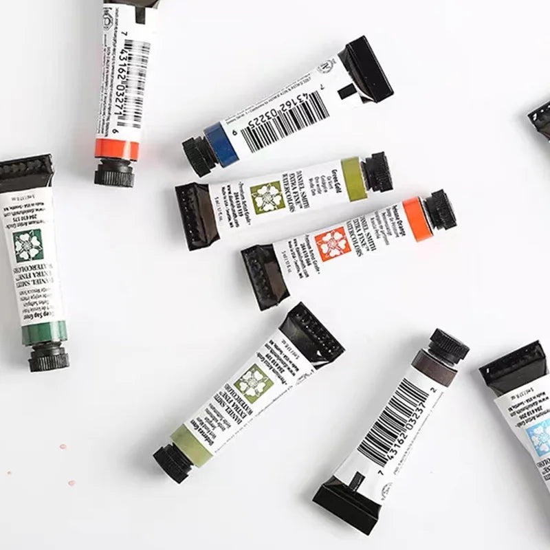 Peinture Aquarelle Professionnelle – Série 1/3 – Tube 5 ml – 46 Teintes