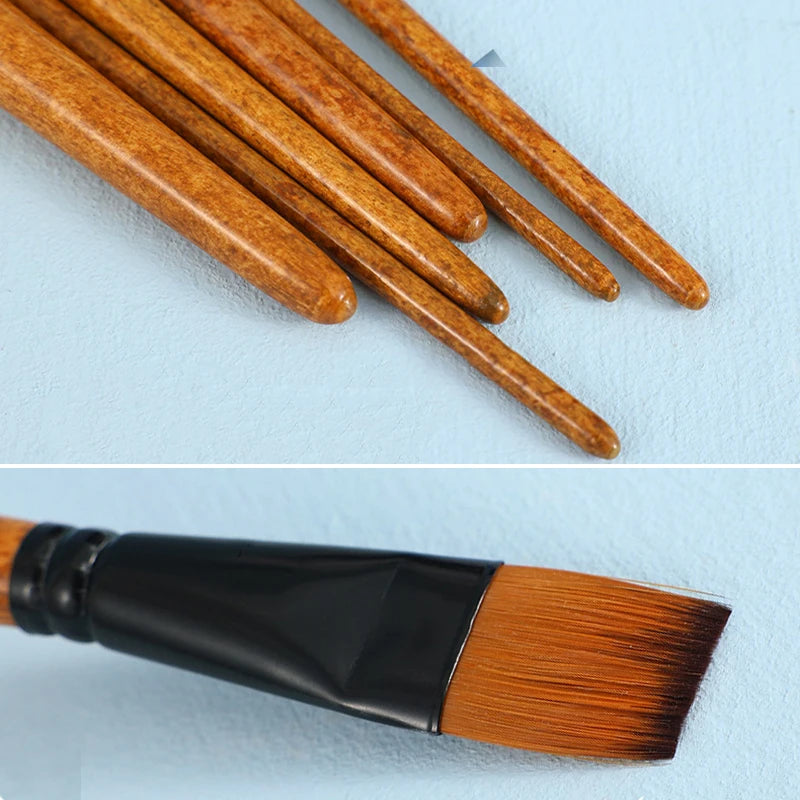 Pinceau de Peinture Professionnel Nylon Premium