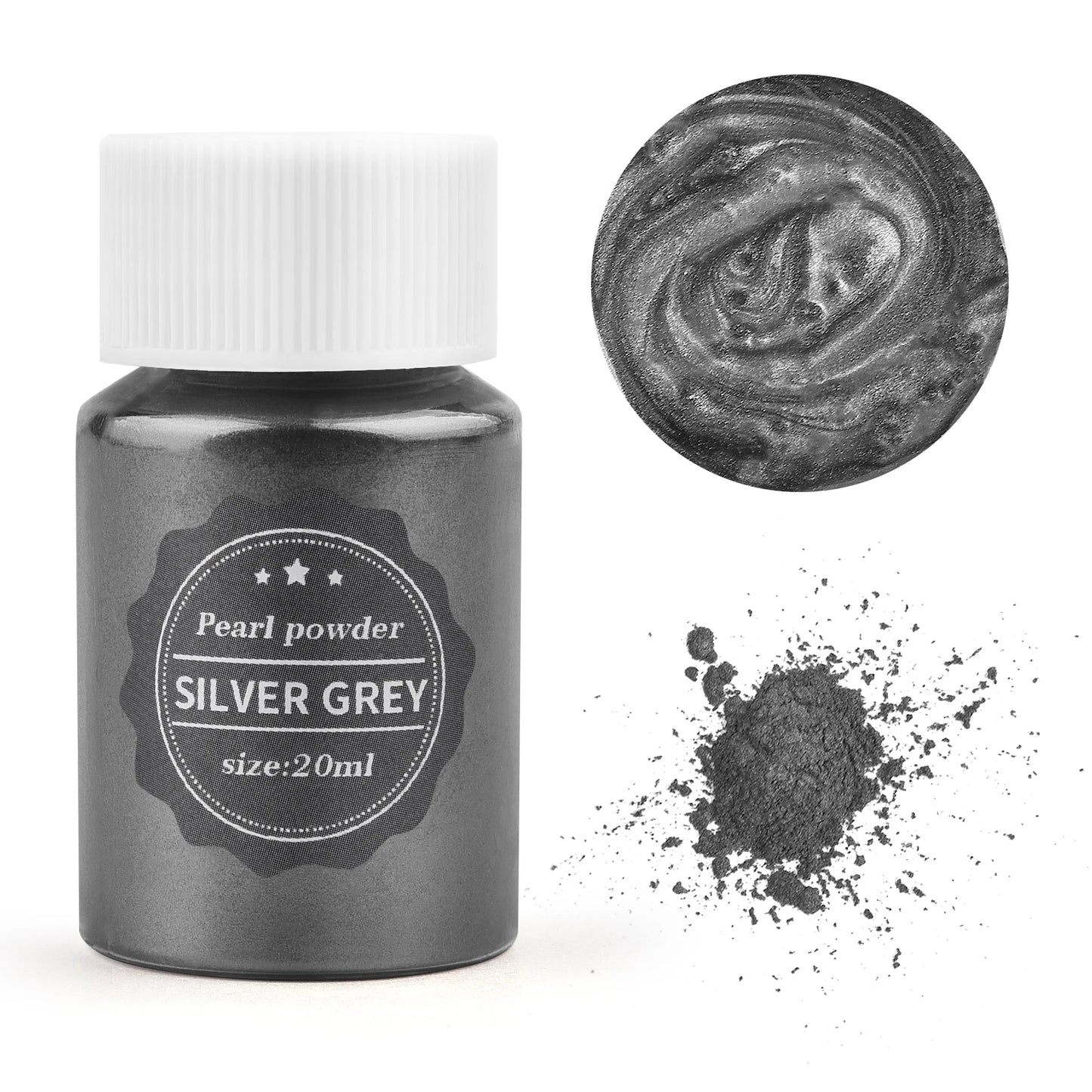 Poudre de Perles de Mica Naturel Miroir – 24 Couleurs Nacrées (10g)