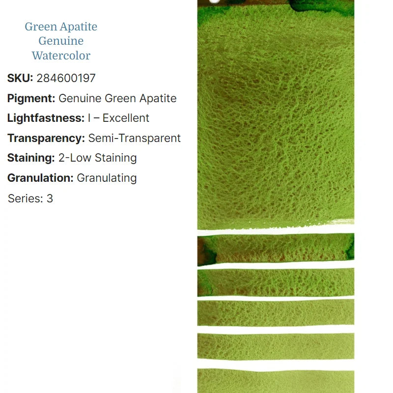 Peinture Aquarelle Professionnelle – Série 1/3 – Tube 5 ml – 46 Teintes