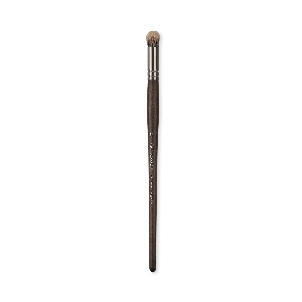 Ensemble de 4 Pinceaux en Dôme – Poils de Blaireau Naturel