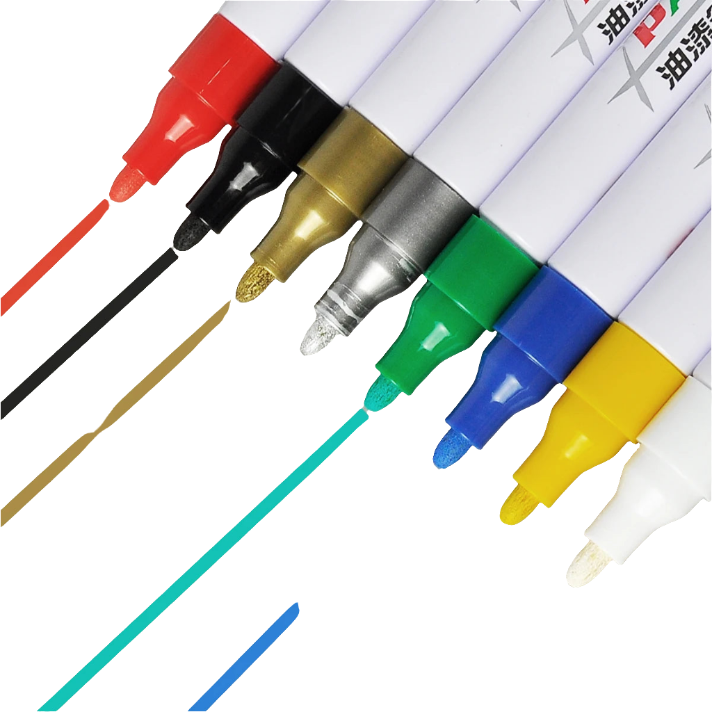 Marqueur Peinture à Base d’Huile Stylo Multi-Surfaces Professionnel