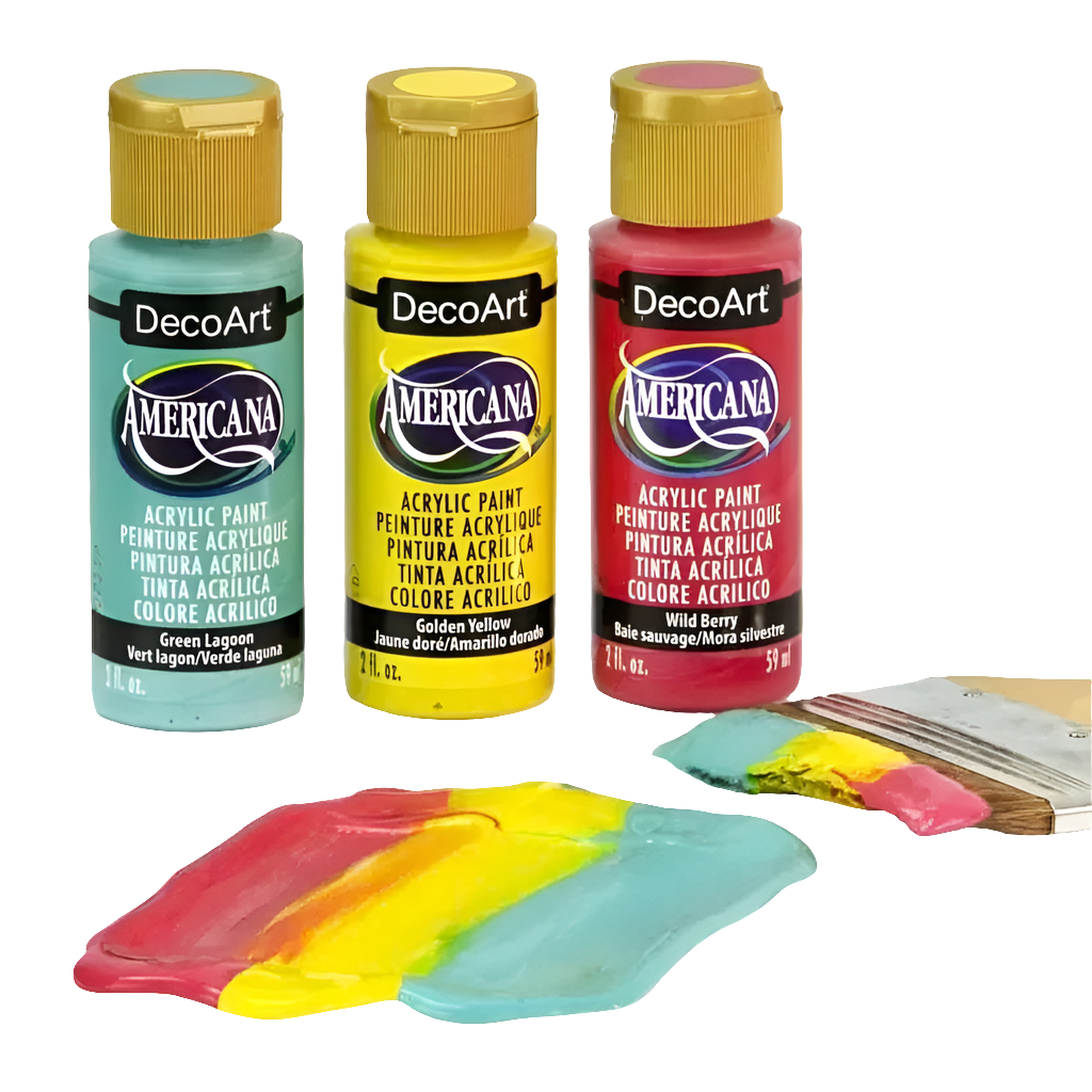 Peinture Acrylique Multi-Surfaces à Base d'Eau – 59 ml Finition Mate
