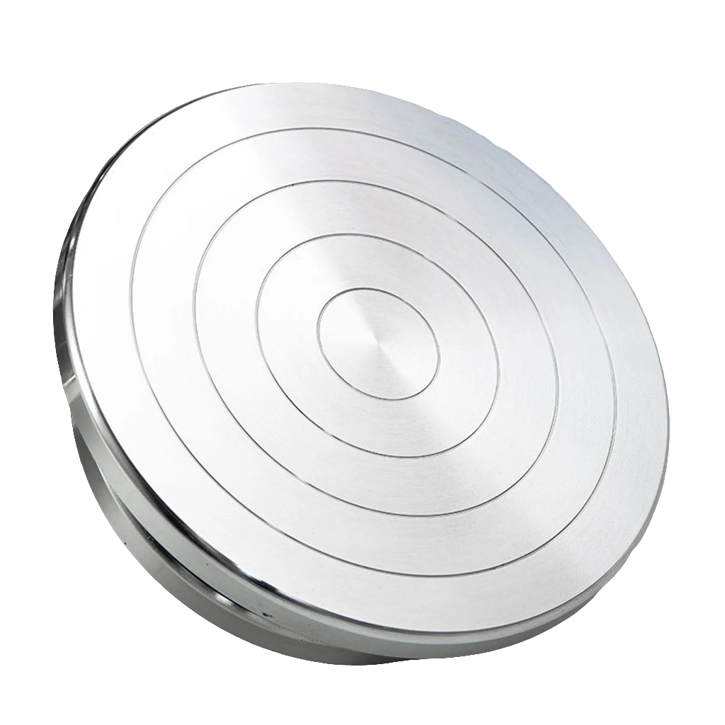 Plateau de poterie en aluminium