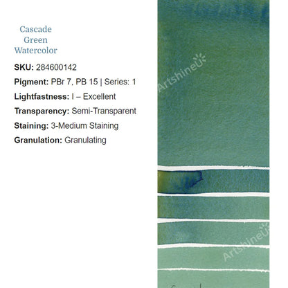Peinture Aquarelle Professionnelle – Série 1/3 – Tube 5 ml – 46 Teintes