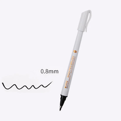 Stylo de Calligraphie Étanche à Pointe Souple Noir
