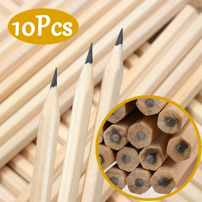 Mini Crayon à Croquis en Bois – Standard 17,5 cm