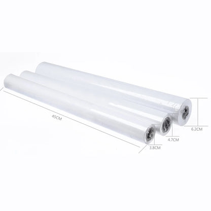 Lot de 2 rouleaux de papier à dessin blanc pour activités manuelles et aquarelle (30 cm x 5 m)
