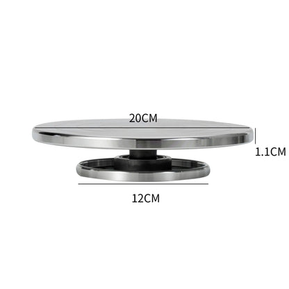Plateau de poterie en aluminium