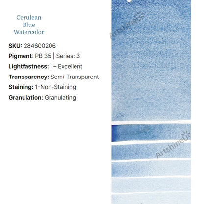 Peinture Aquarelle Professionnelle – Série 1/3 – Tube 5 ml – 46 Teintes