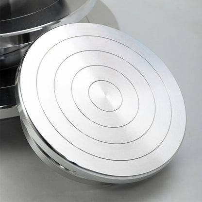 Plateau de poterie en aluminium