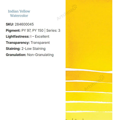 Peinture Aquarelle Professionnelle – Série 1/3 – Tube 5 ml – 46 Teintes