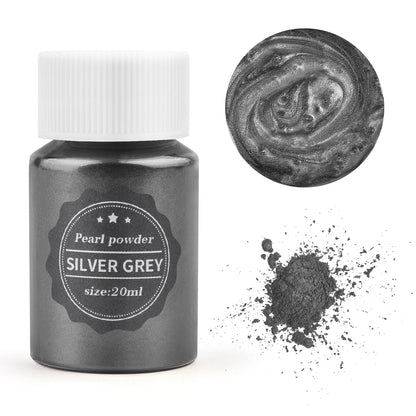 Poudre de Perles de Mica Naturel Miroir – 24 Couleurs Nacrées (10g)