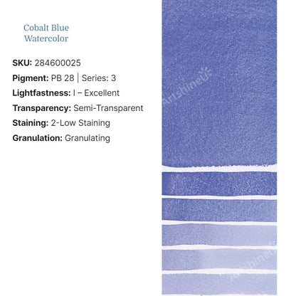 Peinture Aquarelle Professionnelle – Série 1/3 – Tube 5 ml – 46 Teintes