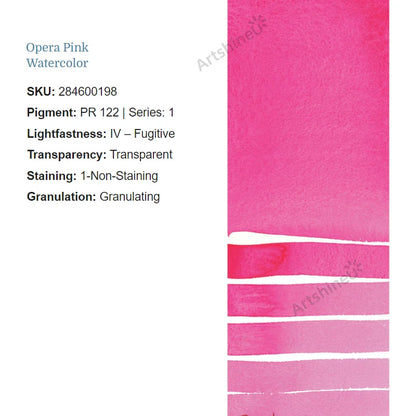Peinture Aquarelle Professionnelle – Série 1/3 – Tube 5 ml – 46 Teintes